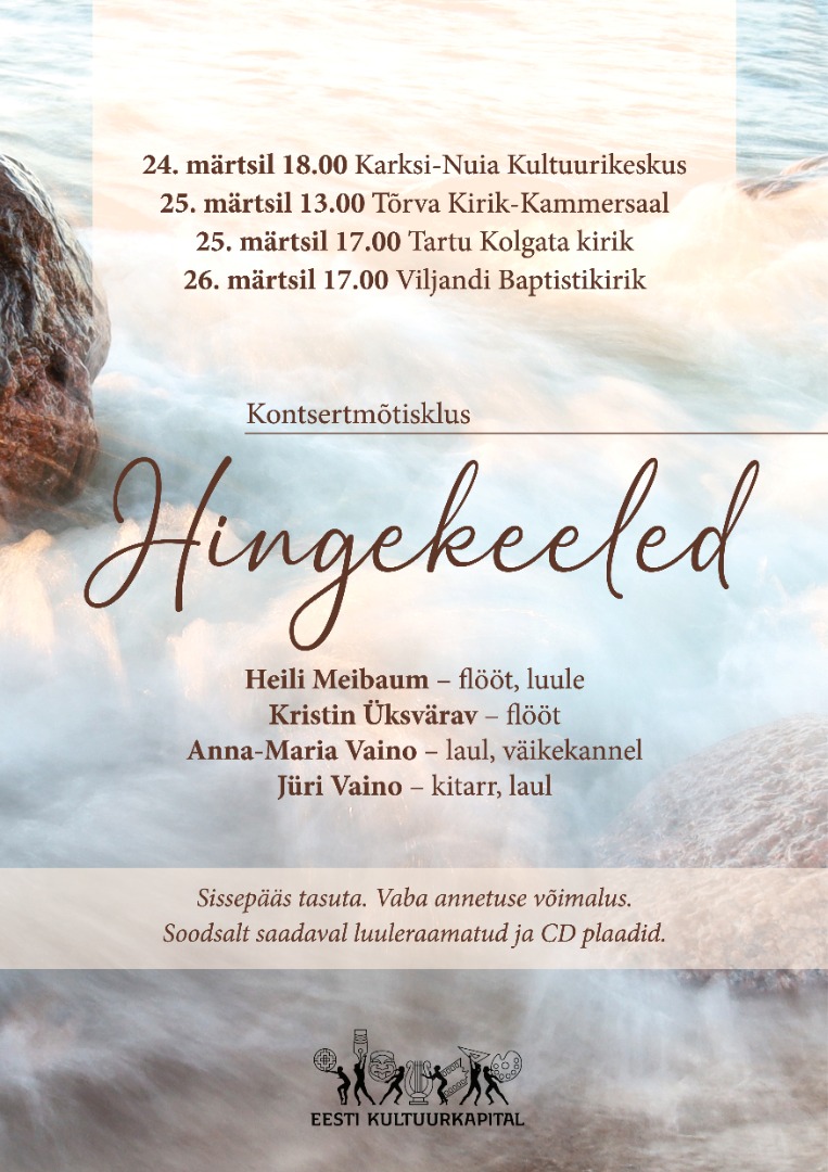 Kontsert-mõtisklus HINGEKEELED Kontsert-mõtisklus HINGEKEELED